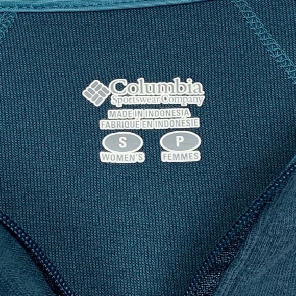 Columbia Half Zip Up Long Sleeve Size Small - Picture 3 of 7